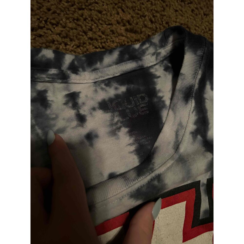 Liquid Blue KISS Destroyer 76 Tour Tie Dye Graphic Band T-Shirt Size XL - Picture 3 of 5